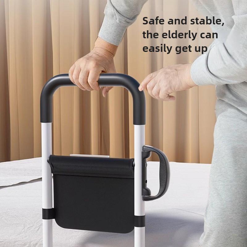 Elderly Person Getting Up Aid Handrail Anti Fall Assistance Bed Guardrail Household Care Bedside Armrest