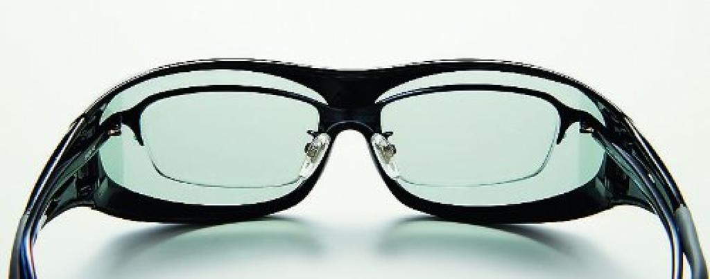 AXE Clear Smoke x SG605P Over-the-Eye Sunglasses, Smoke, [Sports Goods]