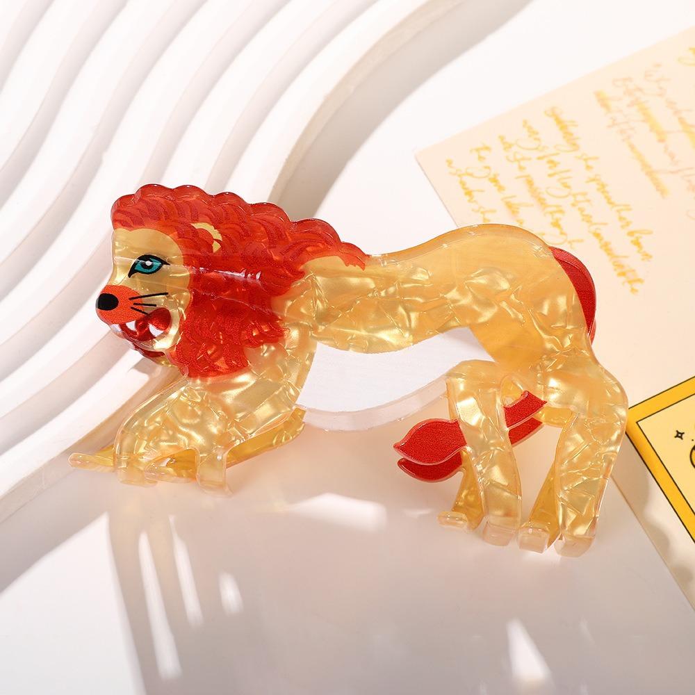 

1pc Acrylic releases new acetate animal hair accessories, cute hair clips, back of the head hair clips, shark hair accessories