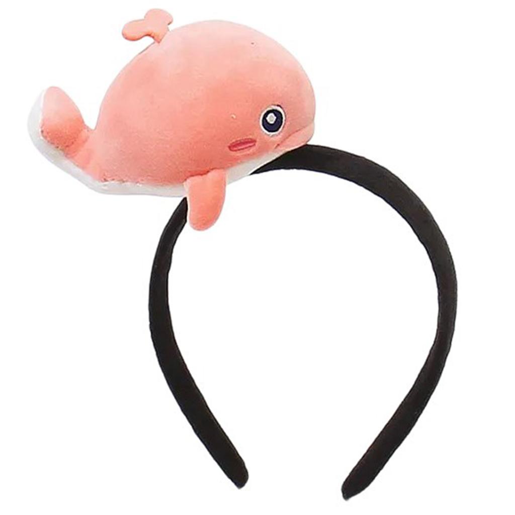 Funny Crab Lobster Fish Headband Ocean Themed Hair Hoop Stuffed Plush Animal Hairband Hair Accessories Party Decoration