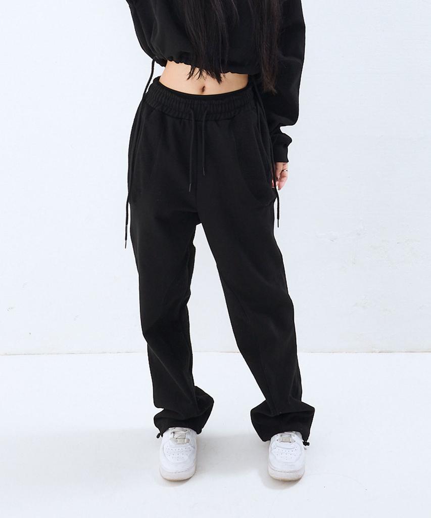 Deogdaibeu Reverse Block Sweatpants Black