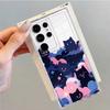 Cartoon Cat Case for Samsung Galaxy S26 S24 S25 Edge S20 Plus Note 20 Ultra 10 S21 S22 FE S23 Ultra Phone Cover