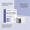 Eye care wipes, soft and delicate, provide continuous moisturizing, portable, individually packaged, gentle and adaptable wet wipes