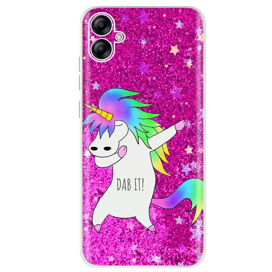 For Samsung Galaxy A04e A04 A04S 2022 Cute Printing Phone Case For SamsungA04 A 04 04e SM-A042F A045F Soft Silicone TPU Cases