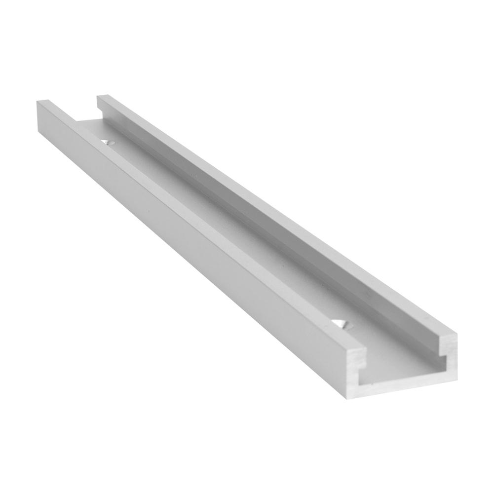 Aluminum Alloy t slot Miter Track Jig Non Porous Slide Slab Fixture Woodworking Tool (300mm)