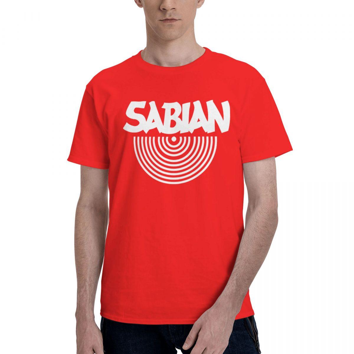Fashion Sabian 100 Cotton Casual Breathable Confortable Man Mens TShirts Clothes Men S
