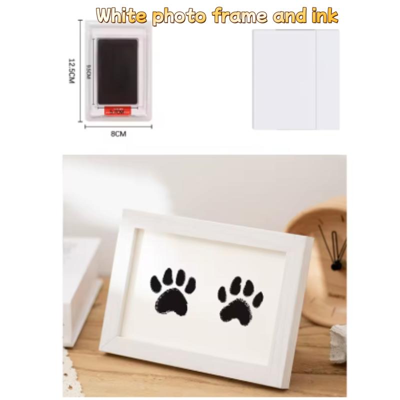 Pet Dog And Cat Paw Print Ink Set Pad Safe Non Toxic Baby Handprints Wash Free Easy Clean DIY Footprints Pet Souvenirs Top Rated