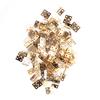100PCS Furniture Hinges Brass Mini Hinge 10x8MM Gold Tiny Hinge Hardware With Screws Retro Style Brass Hinges Jewelry Box