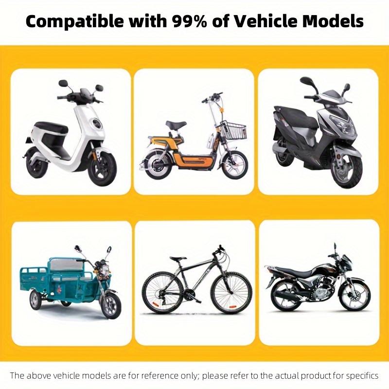 Motorcycle Handlebars Heavy-Duty PU Leather Thick Warm Grip with Buckle Strap Closure