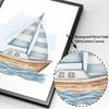 Sailboat Lighthouse Turtle Seahorse Whale Coral Nursery Wall Art Canvas Painting Posters And Print Wall Pictures Kids Room Decor