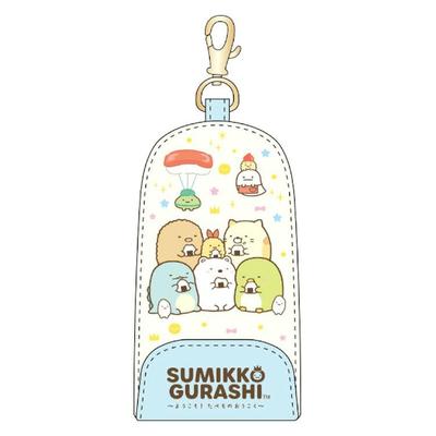 K Company Estojo Porta-Chaves com Carretel Sumikko Gurashi Reino Alimentar Bem-vindo! CRE4-SG-YT