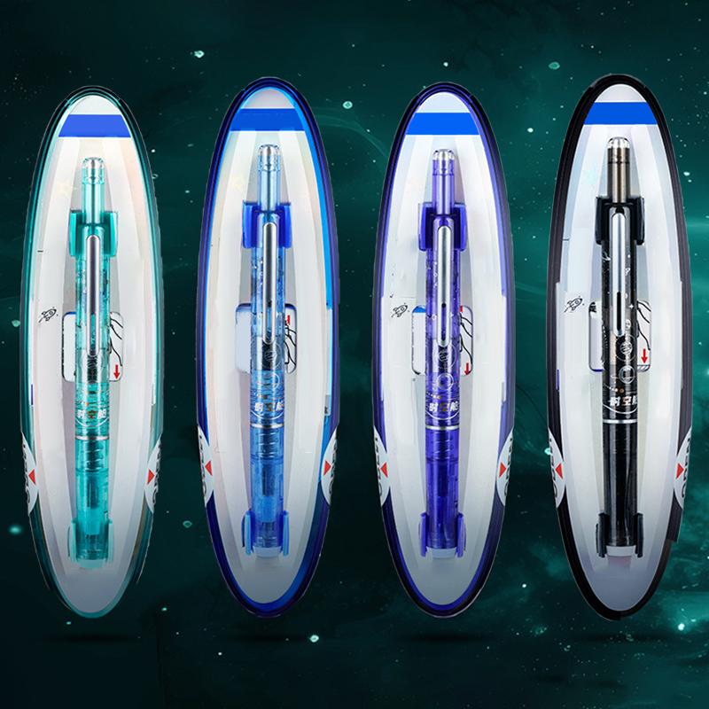 Fountain Pen Retractable Ef Nib Set Blue & Black Ink Smooth Writing Calligraphy Journaling Sketching Pen Office School Supplies