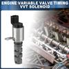 INFINAUTO Engine Variable Valve Timing VVT Solenoid for Toyota Prius C 2012-2019 Silver Tone 1 Pcs