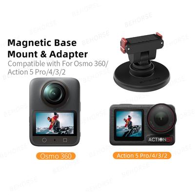 Magnetic Quick-Release Base Mount Adjustable Desktop Bracket Adapter For DJI OSMO 360/Action 5 Pro/4/3/2 Camera Accessories