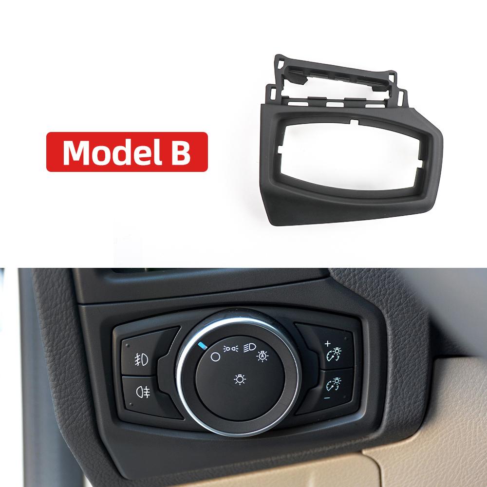Headlight Switch Frame For Ford Focus AUTO Interior Accessories For Focus Car Front Dashboard Lamp Switch Cover Trim 2012-2018