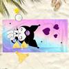 Kuromi Beach Towel Single Sided 2DPrint Quick Dry Microfiber Towel for Kids Girls for Beach Pool Bath Cute Kawaii Aesthetic Vibe
