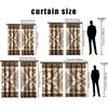 Set Of 2 Vintage European Style Curtains Floral Patterns Privacy Protection Home Decor Curtain Made Polyester With Pole Pocket
