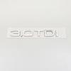 ABS 3D Letters 2.0TDI 2.5TDI 3.0TDI 35TDI 40TDI 45TDI 50TDI Emblem for Audi A1 A3 A4 A5 A6 A7 A8 Q2 Q3 Q5 Q7 Car Trunk Sticker