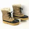 Vintage Canada Snow Boots Lined Brown Size 5 22.0-22.5 Boots/Shoes(USED)