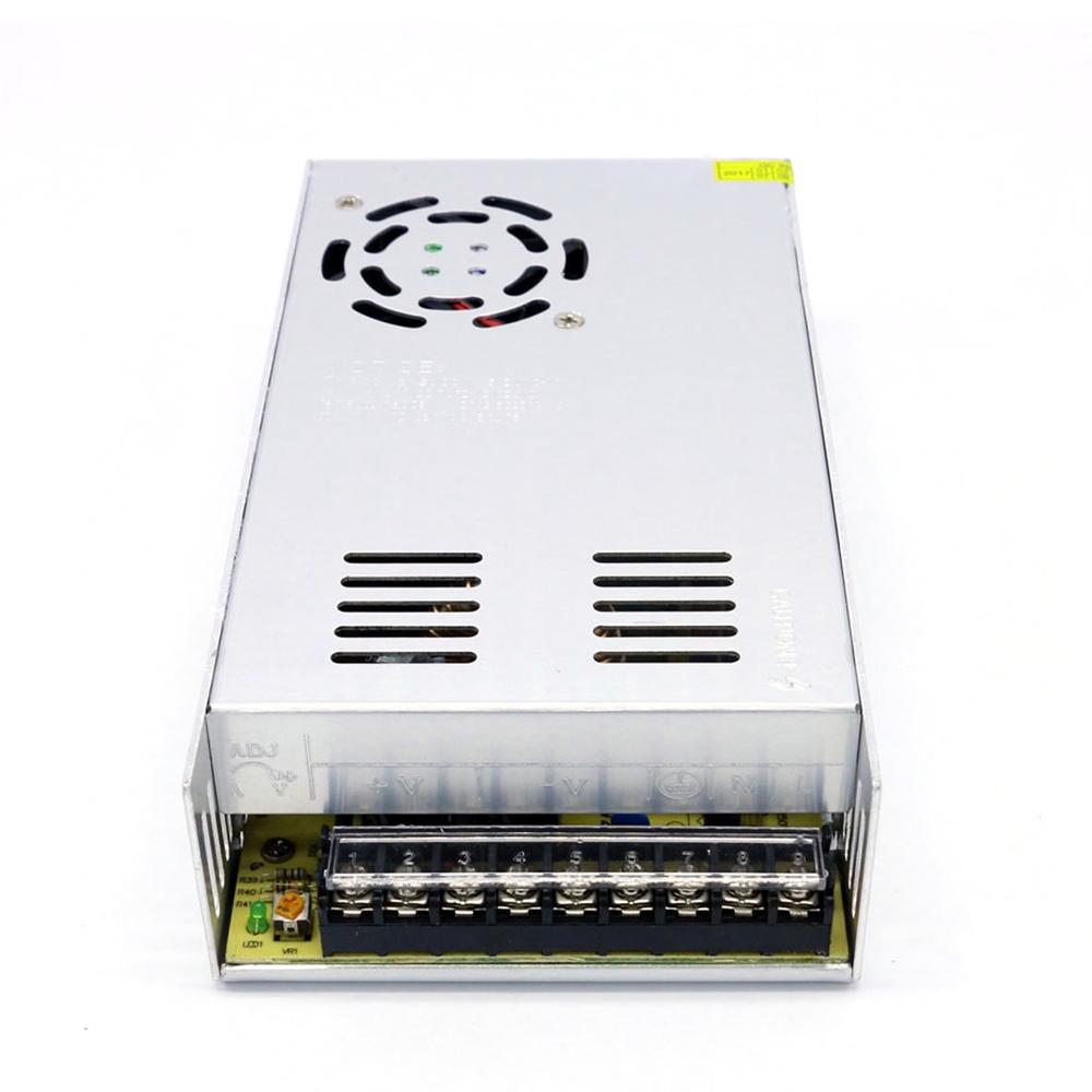 AC 100-240V To   48V 7.5A 360W  Voltage   Regulated Switching Power-Supplys Adapter Converter for Strips Light Camera Computer Project Radi