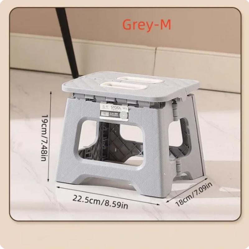 Foldable Folding Stool, Ultralight Portable Fishing Chair, Outdoor Folding Camping Stool for Beach, Hiking, Travel Folding Chair