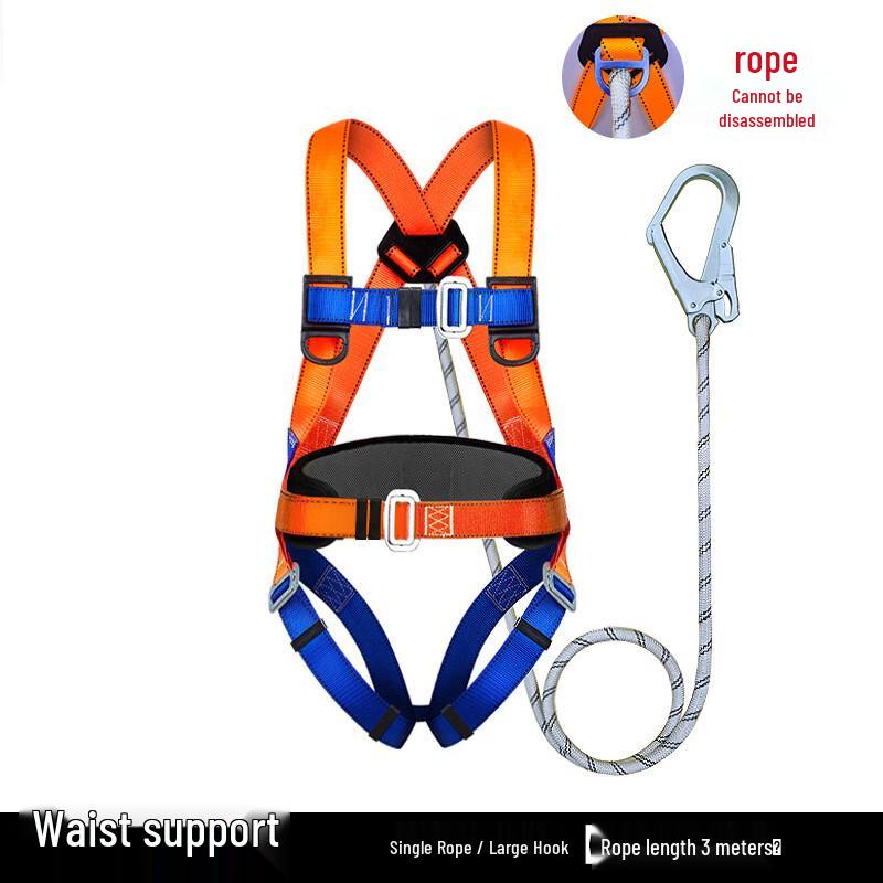 

Full Body 5-Point Fall Protection Safety Harness