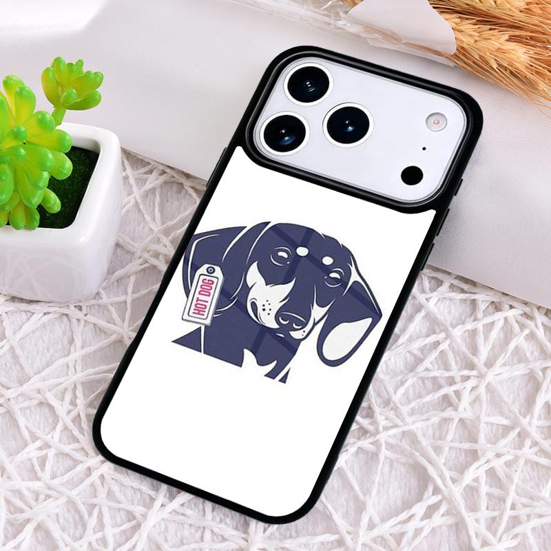 Dachshund Dog Phone Case for iPhone 17 Air 16 15 11 12 14 13 Pro Max Shockproof Cover