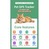 4G Pro GPS Pet Tracker - Real-Time Locator Collar with GPS/Beidou/WiFi, Waterproof, Voice Call & Geo-Fence (CE/FCC)