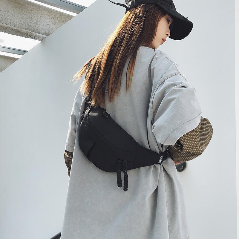 Fanny Pack Trendy Breast Bag Women's 2025 New Shoulder Bag Lightweight Sports Bag Backpack Casual Personality Versatile Messenger Bag