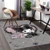 Anime Cartoon Design Office Chair Mat Non-Slip Carpet for Home Decor, Living Room, Bedroom, Game Room, Dormitory - Seasonal Gift Suitable for All Seas
