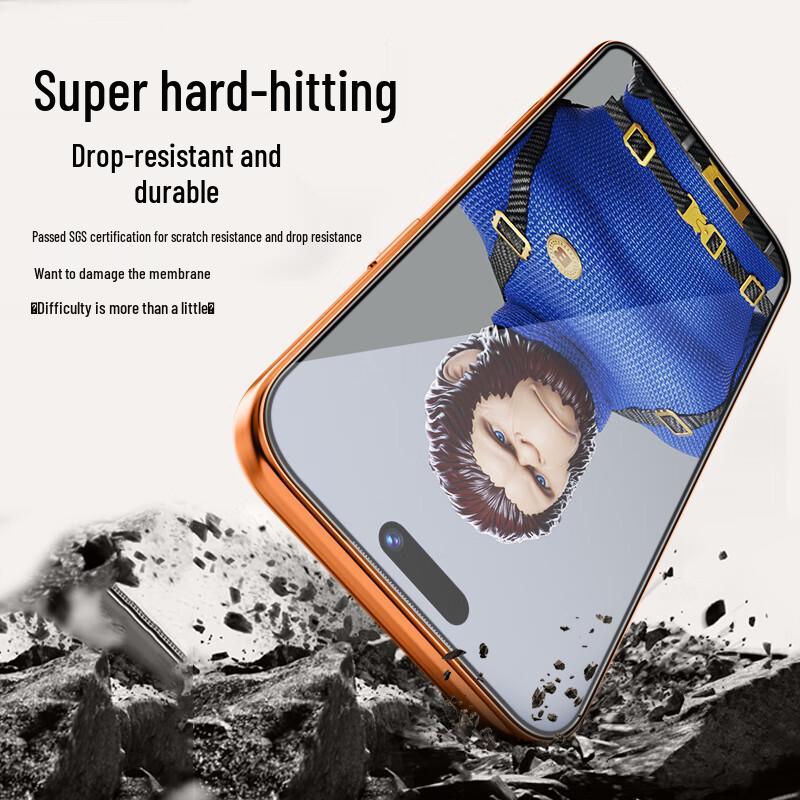 BLUEO HD Crystal Tempered Glass Screen Protector