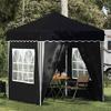 Pop Up Party Tent 195 X 195 X 245 Cm Anthracite Oxford Fabric