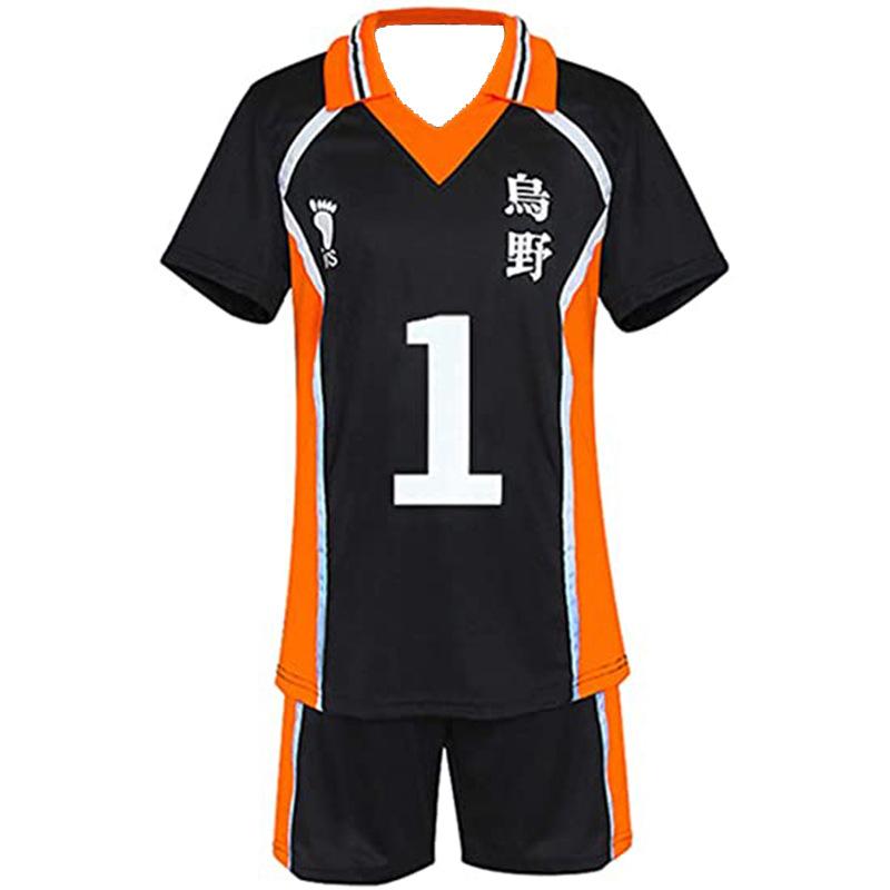 Haikyu!! Haikyuu Cosplay Costume Karasuno Koukou High School Volleyball Club Hinata Shoyo Kageyama Tobio Sportswear Jerseys