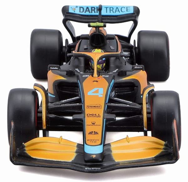 Bburago McLaren F1 Team MCL36 Norris with Driver Finished Product 1/43 (2022) No.4 L.