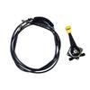 Universal Throttle Cable, JCB Backhoe Excavator Accelerator Cable Replacement Part for JCB Universal Throttle Cable KIT 1400B 1600B