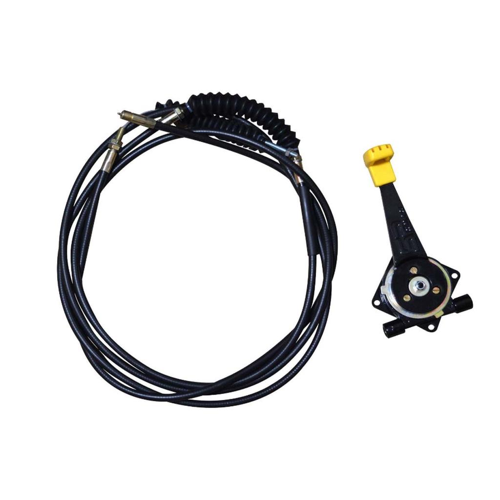 Universal Throttle Cable, JCB Backhoe Excavator Accelerator Cable Replacement Part for JCB Universal Throttle Cable KIT 1400B 1600B