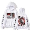 Japanese Anime Attack on Titan Hoodie Hange Zoe Double Sided Graphic Hooded Sweatshirt Shingeki No Kyojin Oversize Hoodies