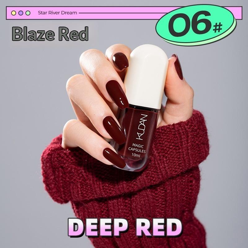 No-bake, Quick-drying, Odorless, Fine Glitter, Sparkly, Nude, Water-based, Peel-off Nail Polish.