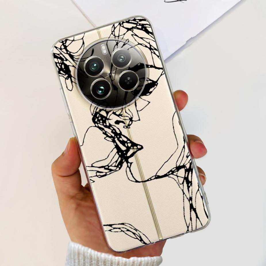 For Realme 12 Pro Plus Case New Fashion Painted Cover Clear Silicone Soft TPU Phone Case For Realme 12 Plus Realme12 Pro + Shell