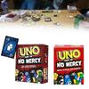 Uno Em Show No Mercy Poker Card Board Game Family Party Prop Educational Toy