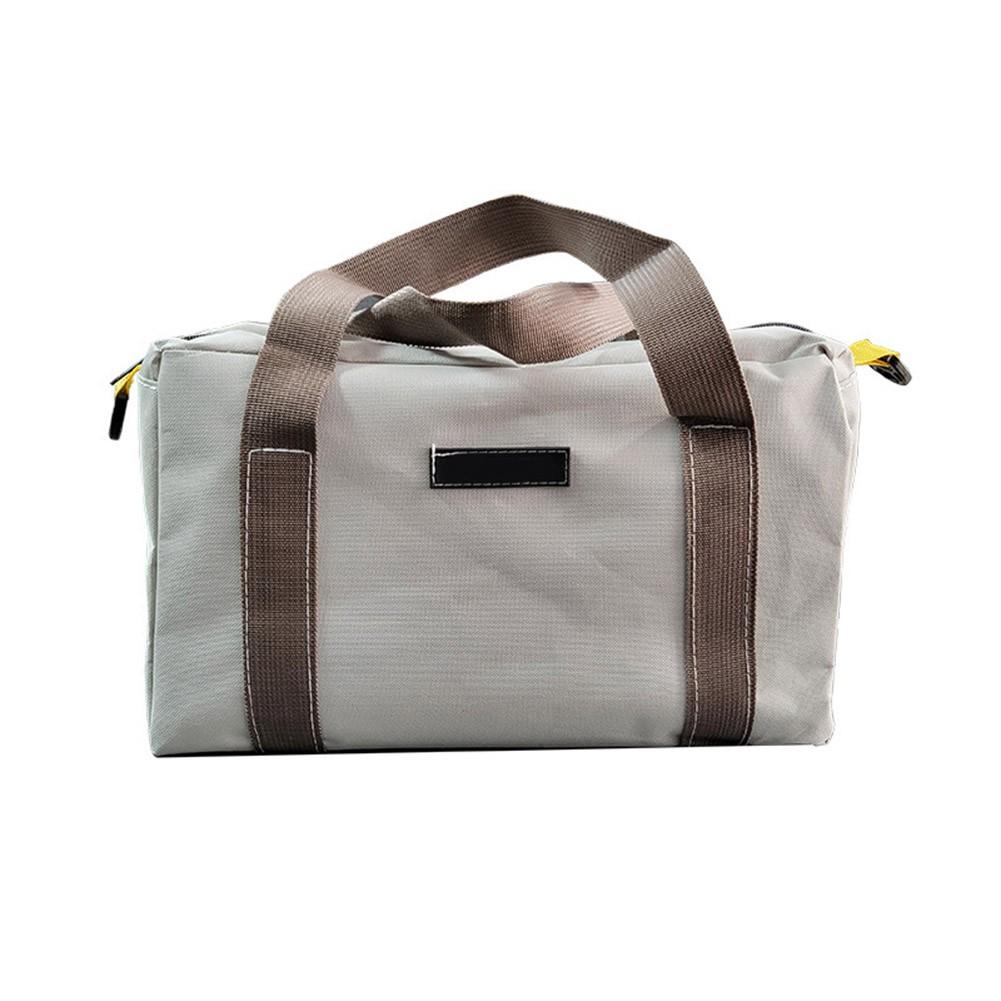 

Practical 14 Inch Portable Tool Bag with Comfortable Grip for Easy Use сірий