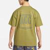 Nike ACG Logo Print Casual Crew Neck Short Sleeve T-Shirt Men Tops Green DR7758-378