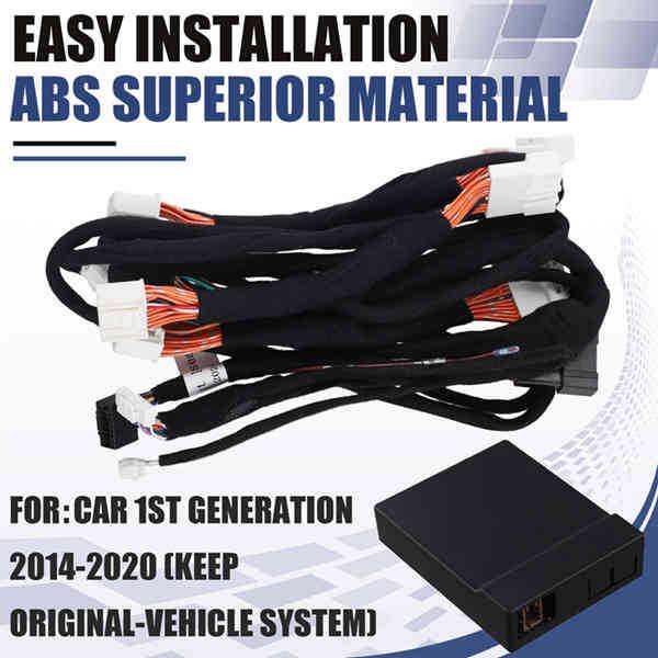 Android Navigation Power Cable Set: 16-pin Adapter, ABS Material, As Shown, with C