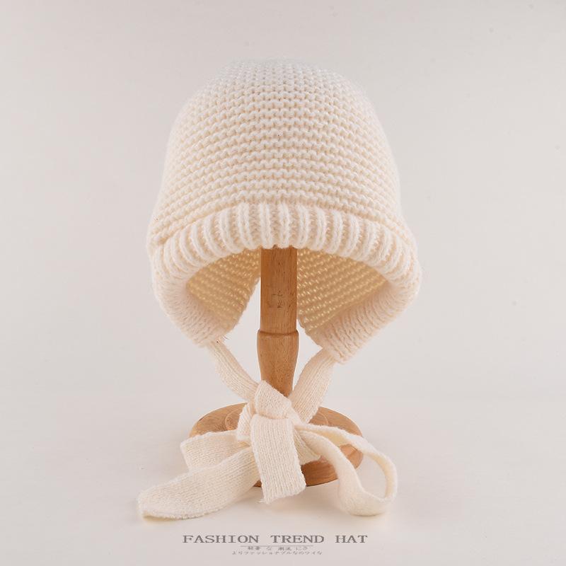 Mütze Damen Winter Warm Ohrenschutz Gestrickte Überziehmütze Sturmhaube Hut Band Doppelnutzung Plüsch Blitzmütze