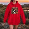 Women Fashion O Neck Long Sleeve Printed Top Hoodie Sweatshirt