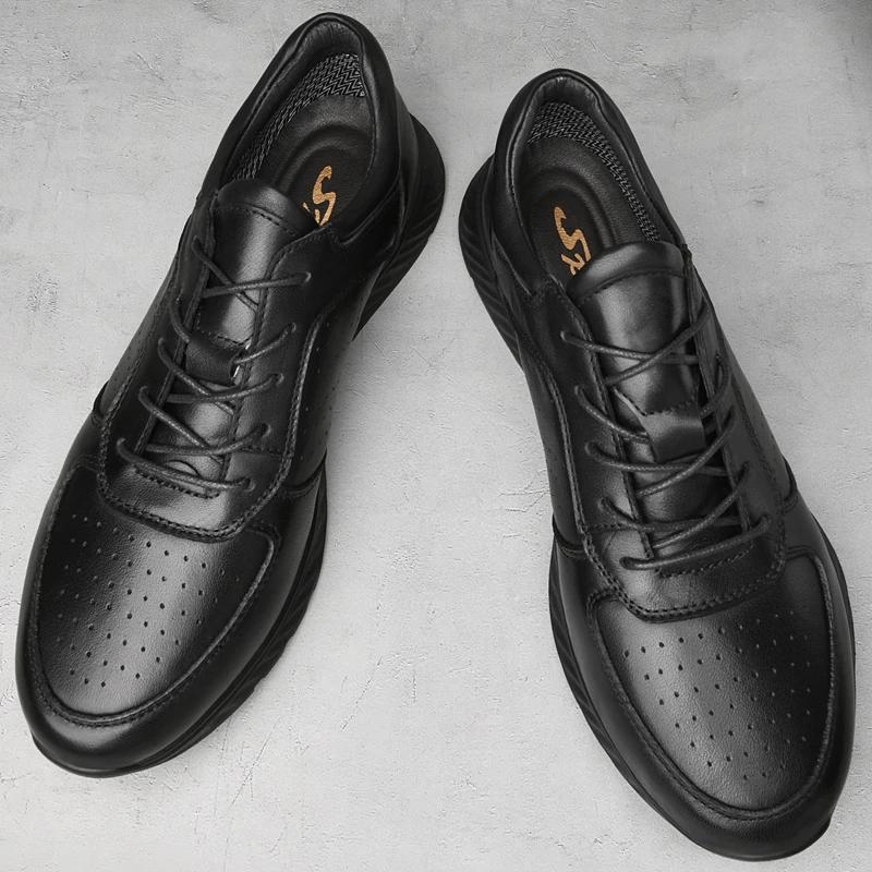 Модная повседневная обувь из натуральной кожи — фото 5