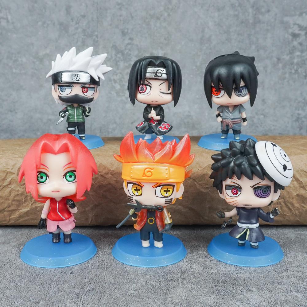 Naruto Anime Pvc Collectibles Action Figures Model Toys Doll For Fans Gifts