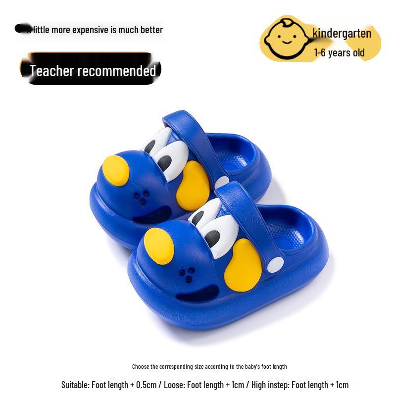 Waterproof Anti-collision Toe Cap Slippers - Baby & Toddler Sandals for Boys & Girls (1-Year-Old)