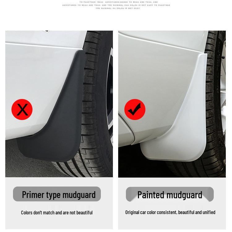 Volvo XC60 18-26 Model Mudguards - Front & Rear, 4-Wheel Special Car Decoration