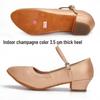 Women's Modern Ballroom & Latin Dance Shoes - Elastic Opening, Perfect for Practice & Social Dancing
